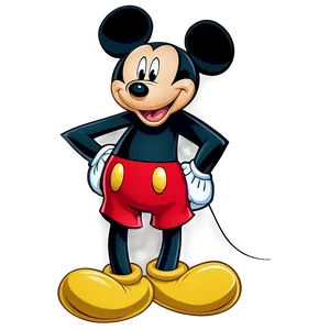 Mickey Mouse Cartoon Png 06292024 PNG Image