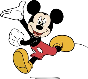 Mickey_ Mouse_ Classic_ Pose PNG Image