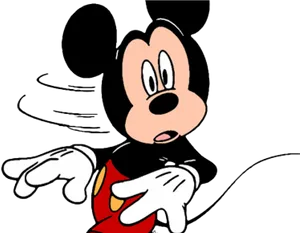 Mickey_ Mouse_ Confused_ Gesture PNG Image