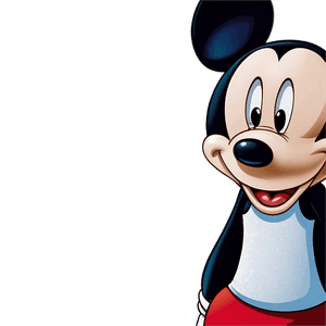 Mickey Mouse Face Expression PNG dgy PNG image with transparent background