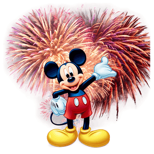 Mickey Mouse Fireworks Display PNG 98 PNG image with transparent background