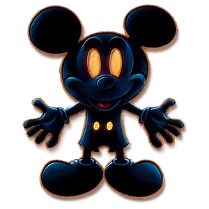 Mickey Mouse Ghost Halloween Png 06212024 PNG Image