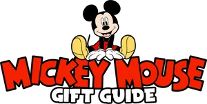 Mickey Mouse Gift Guide Banner PNG Image