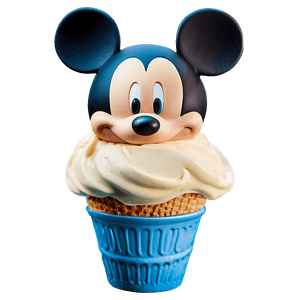 Mickey Mouse Ice Cream Treat PNG yqx PNG image with transparent background