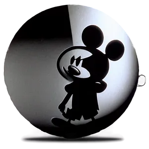 Mickey Mouse Shadow Portrait Png 38 PNG Image