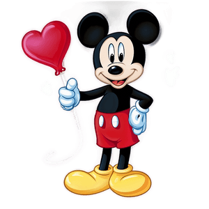 Mickey Mouse Valentine's Day PNG 05032024 PNG image with transparent background