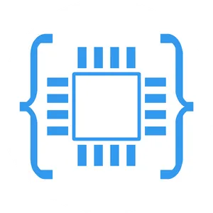 Microchip Icon Graphic PNG Image