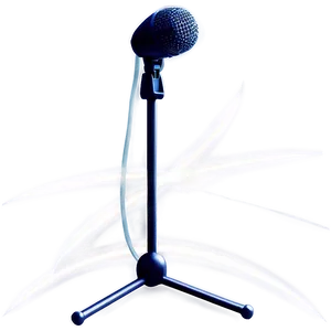 Microphone On Stand Png 6 PNG Image