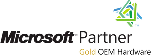 Microsoft Partner Gold O E M Hardware Logo PNG Image