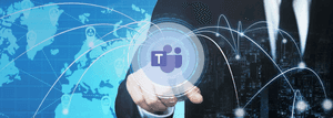 Microsoft Teams Global Connectivity PNG image with transparent background