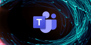 Microsoft Teams Logo Digital Artwork PNG image with transparent background
