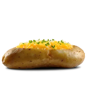 Microwave Baked Potato Png Lhw PNG Image