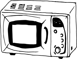 Micro Oven Clip Arts - Oven Black And White Clipart, HD Png Download PNG image with transparent background