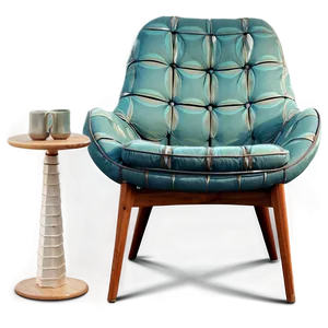 Mid-century Modern Chair Png Uvj PNG Image