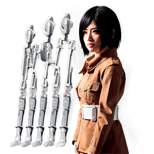 Mikasa Ackerman in Sunlight PNG coh46 PNG