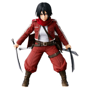 Mikasa Ackerman Training Gear PNG iea PNG