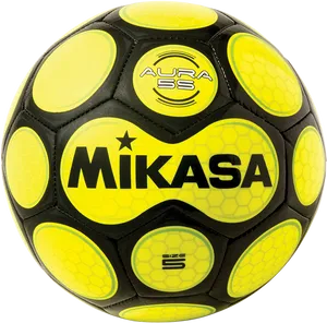 Mikasa Aura55 Soccer Ball PNG Image