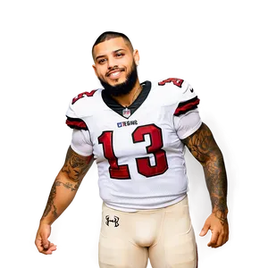 Mike Evans Victory Pose Png 4 PNG Image