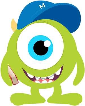 Mike Wazowski Bebe Png - Mike Monster Inc Png, Transparent Png PNG image with transparent background