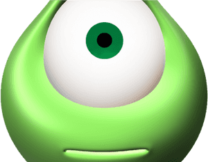 Transparent Face Mike Wazowski , Png Download - Mike Wazowski Head Png, Png Download PNG with transparent background