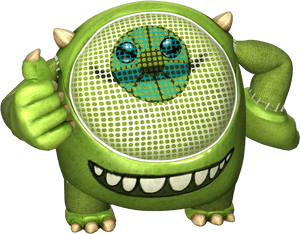 Mike Wazowski Costume Lbp, HD Png Download PNG with transparent background