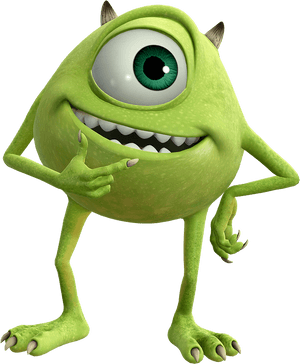 Kingdom Hearts 3 Mike Wazowski, HD Png Download PNG image with transparent background