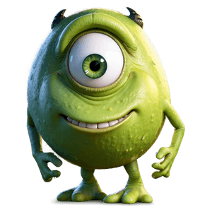 Mike Wazowski Winking PNG wsp PNG