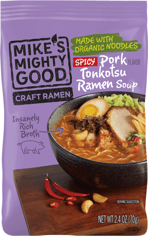Spicy - Mike's Mighty Good Ramen PNG