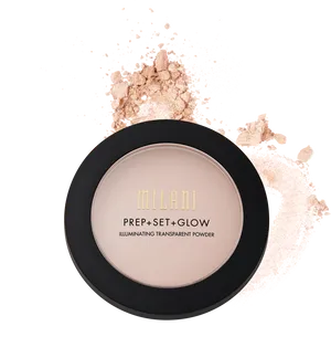 Milani Prep Set Glow Powder PNG Image