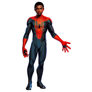 Miles Morales Character Art PNG 22 PNG image with transparent background