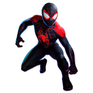 Miles Morales Character Art PNG sab86 PNG image with transparent background