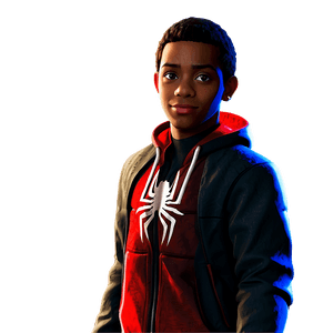 Miles Morales Comic Style PNG 05032024 PNG image with transparent background