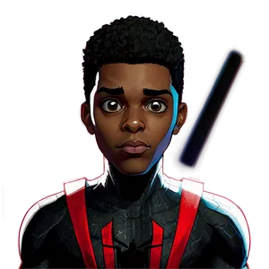 Miles Morales Comic Style Png Qpy1 PNG Image