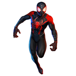 Miles Morales Full Body PNG bvo90 PNG image with transparent background