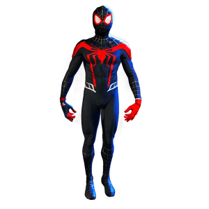 Miles Morales New Suit PNG jgk39 PNG image with transparent background