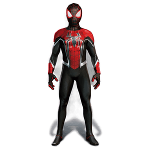 Miles Morales New Suit PNG xhc81 PNG image with transparent background