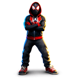 Miles Morales Urban Style PNG 05032024 PNG image with transparent background