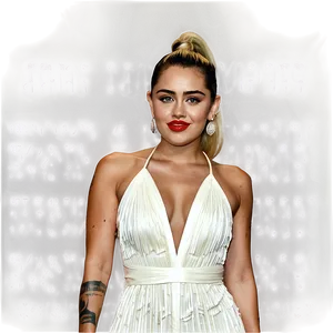 Miley Cyrus At Event Png Fjn PNG Image