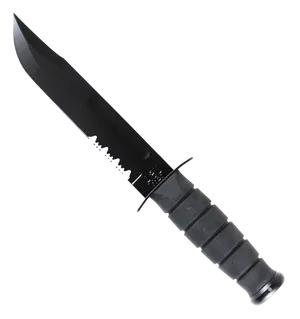 Military Combat Knife PNG Image