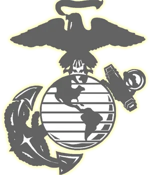 Military Eagleand Globe Emblem PNG Image