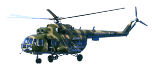 Military_ Helicopter_in_ Flight PNG image with transparent background