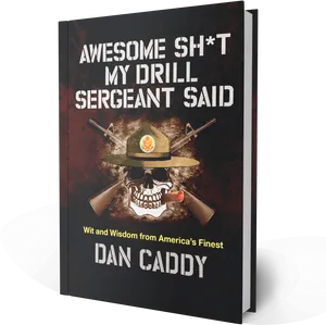 Military Humor Book Cover Dan Caddy PNG Image