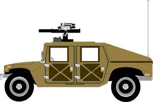 Military_ Humvee_ Vector_ Illustration PNG Image