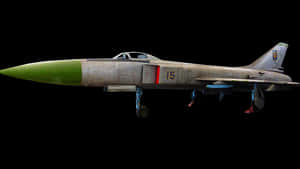 Military_ Jet_in_ Flight_ Profile_ View PNG with transparent background
