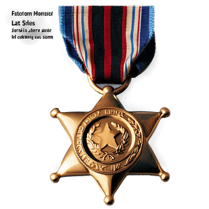 Military Medal of Honor PNG 06212024 PNG