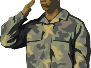 Us Army Png , Png Download - Military Salute Clip Art, Transparent Png PNG image with transparent background
