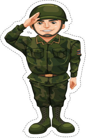 Army - Hand Salute, HD Png Download PNG image with transparent background