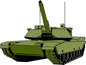 Military Tank Illustration PNG Image