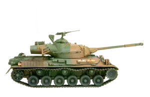 Military_ Tank_ Side_ View_ Transparent_ Background PNG Image