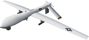 Predator Drone Top View Png Transparent, Png Download PNG image with transparent background